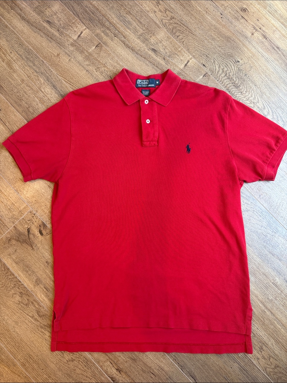 Polo by Ralph Lauren Red Men’s Polo with Navy Pony